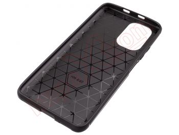 Carbon fibre effect black case for Xiaomi Mi 11i 5G, M2012K11G